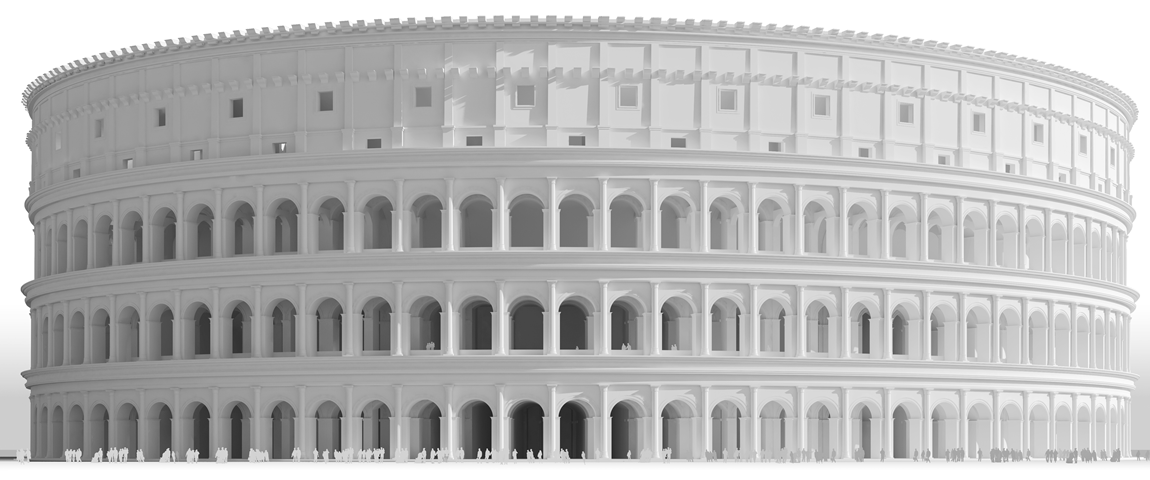 originate, Matthias wewering, Kolosseum, 3D-Illustration