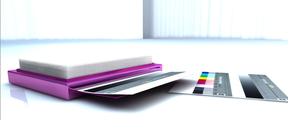 originate · Visualisierung eines Tischdruckers