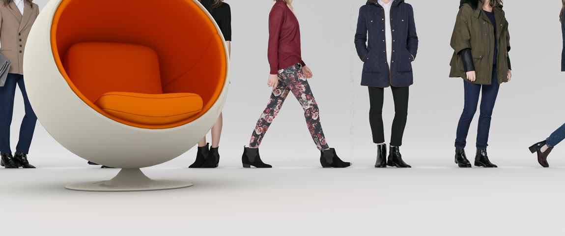 originate · Visualisierung Sessel und Leute für coach-and-go