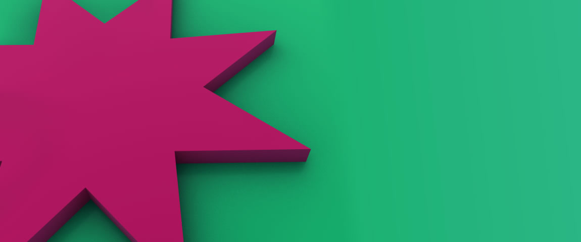 originate · 3D Grafik Visualisierung Störer Stern