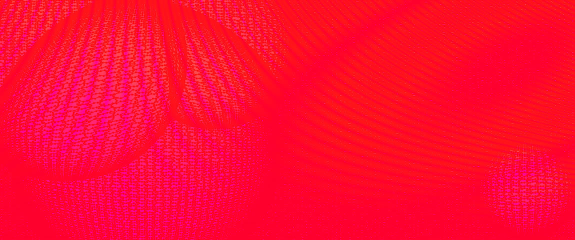 originate · Grafik Illustration Rot Pink Netz