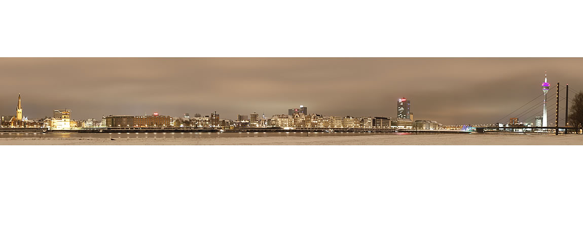 originate · Foto Panorama Düsseldorf Stadt